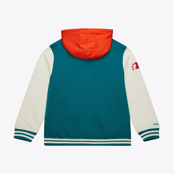 Miami Dolphins Aqua Sideline Fleece Full-Snap Jacket 3 Miami Dolphins Aqua Sideline Fleece Full-Snap Jacket