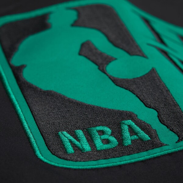 Boston Celtics Kelly Green Hardwood Classics Team Origins Satin Full-Snap Jacket