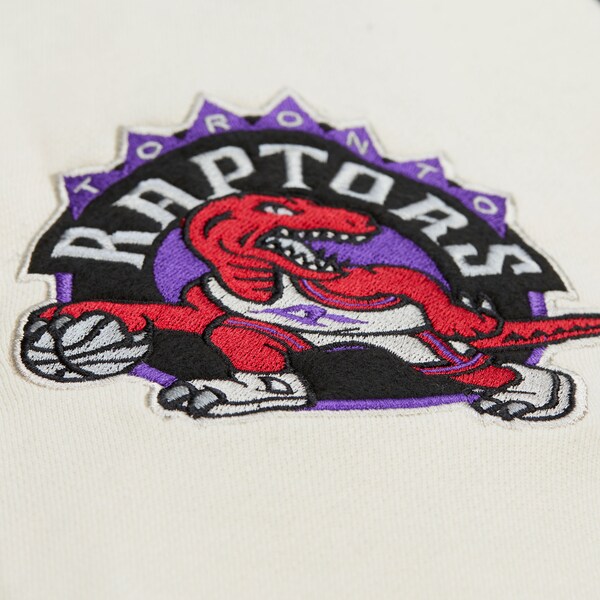 Toronto Raptors Black Courtside Fleece Full-Snap Jacket