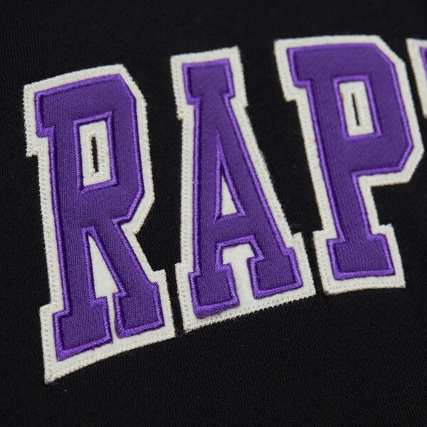 Toronto Raptors Black Courtside Fleece Full-Snap Jacket